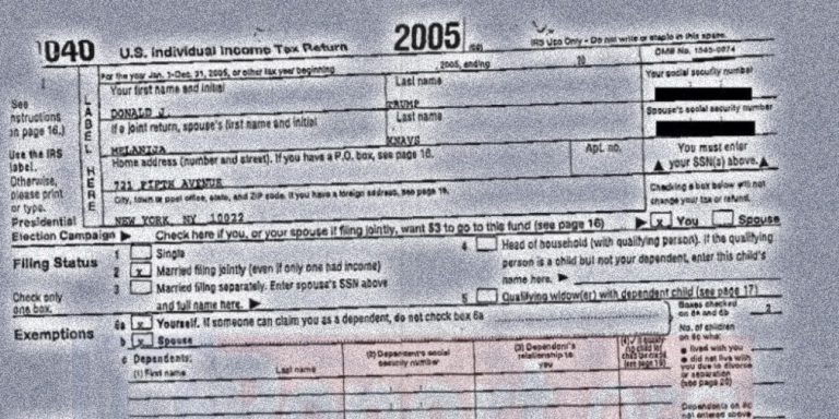What do the Trump tax returns tell us? Not much.