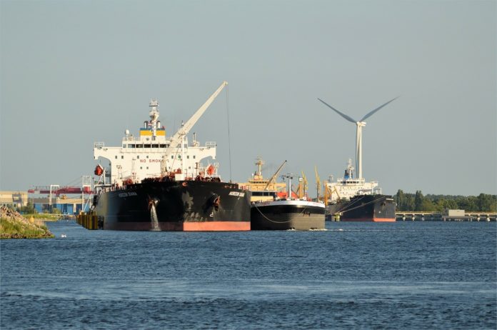 Ships in port