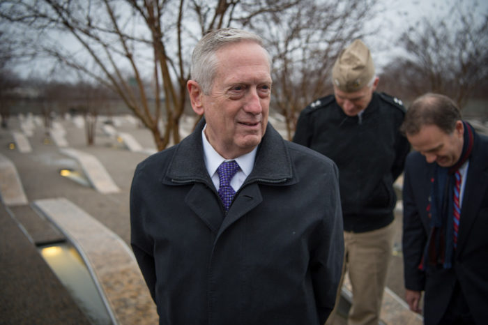 READ: Defense Secretary James Mattis Resignation Letter