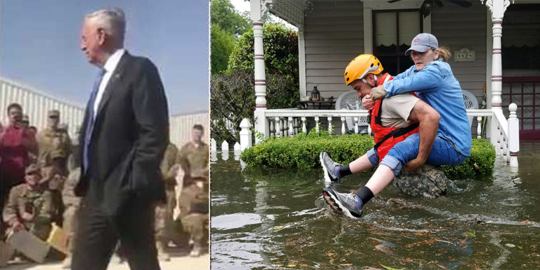 Jim Mattis and the Heroes of Houston Remind Us Who We Are