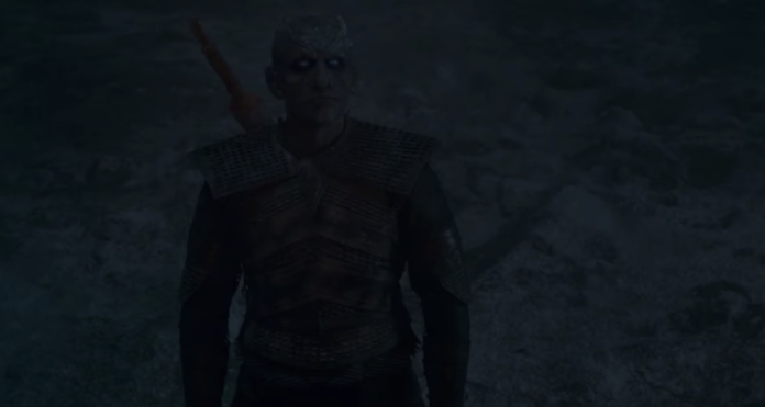 The Night King Dark image of the Night King from GoT S. 8, Ep. 3
